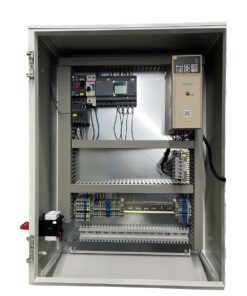 Schaltschrank Heugebläse mit FU und Siemens LOGO!